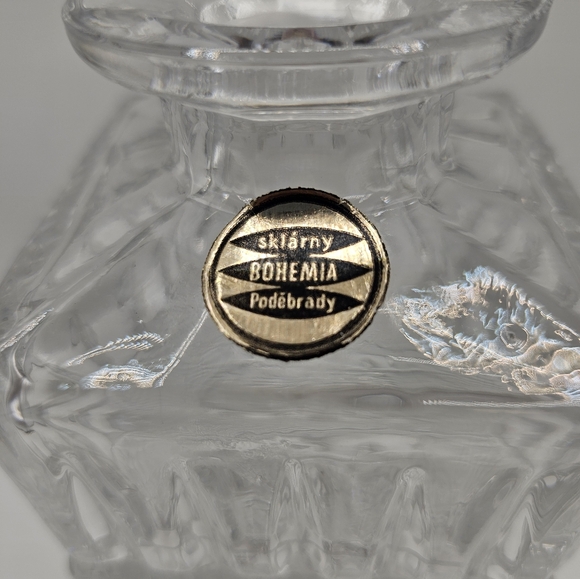 Sclarny Bohemia Crystal Glass Decanter - Picture 6 of 13